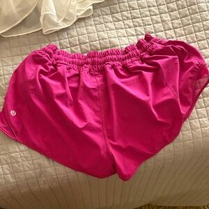lululemon athletica Fuchsia Athletic Shorts
